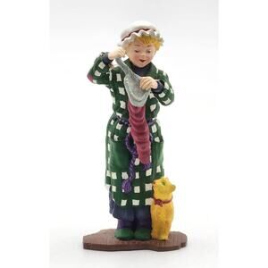 Dept 56 Sue Ellen All Through the House VTG Figurine Fast Shipping Styrofoam Box